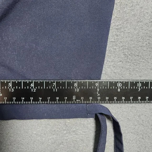 Chico's Zenergy Women 3 US 16 Navy High Rise Cargo Capri Pants - Picture 7 of 9